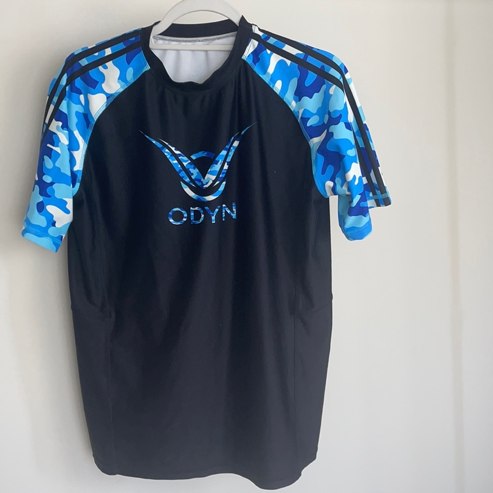 Blue Camo Worktop Shirt